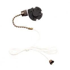 3-Speed Antique Brass Fan Switch by Commercial Electric