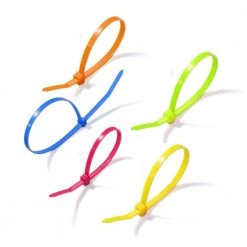 8 in. Cable Tie, Assorted (100-Pack) by Commercial Electric 9 8 in. Cable Tie, Assorted (100-Pack) by Commercial Electric -Eaton Sales assorted commercial electric cable zip ties gt 200st colors 100 31 1000