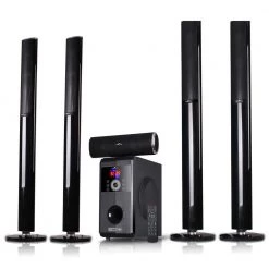 5.1-Channel Surround Sound Wired Bluetooth Speaker System by BEFREE SOUND