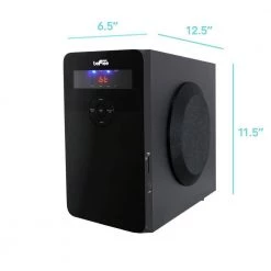 5.1-Channel Surround Sound Bluetooth Speaker System in Black by BEFREE SOUND 12 5.1-Channel Surround Sound Bluetooth Speaker System in Black by BEFREE SOUND -Eaton Sales befree sound home theater systems 98595499m 1f 1000