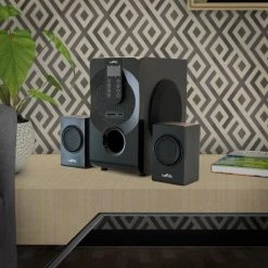5.1-Channel Surround Sound Bluetooth Speaker System in Black by BEFREE SOUND -Eaton Sales befree sound home theater systems 98595506m 1f 1000