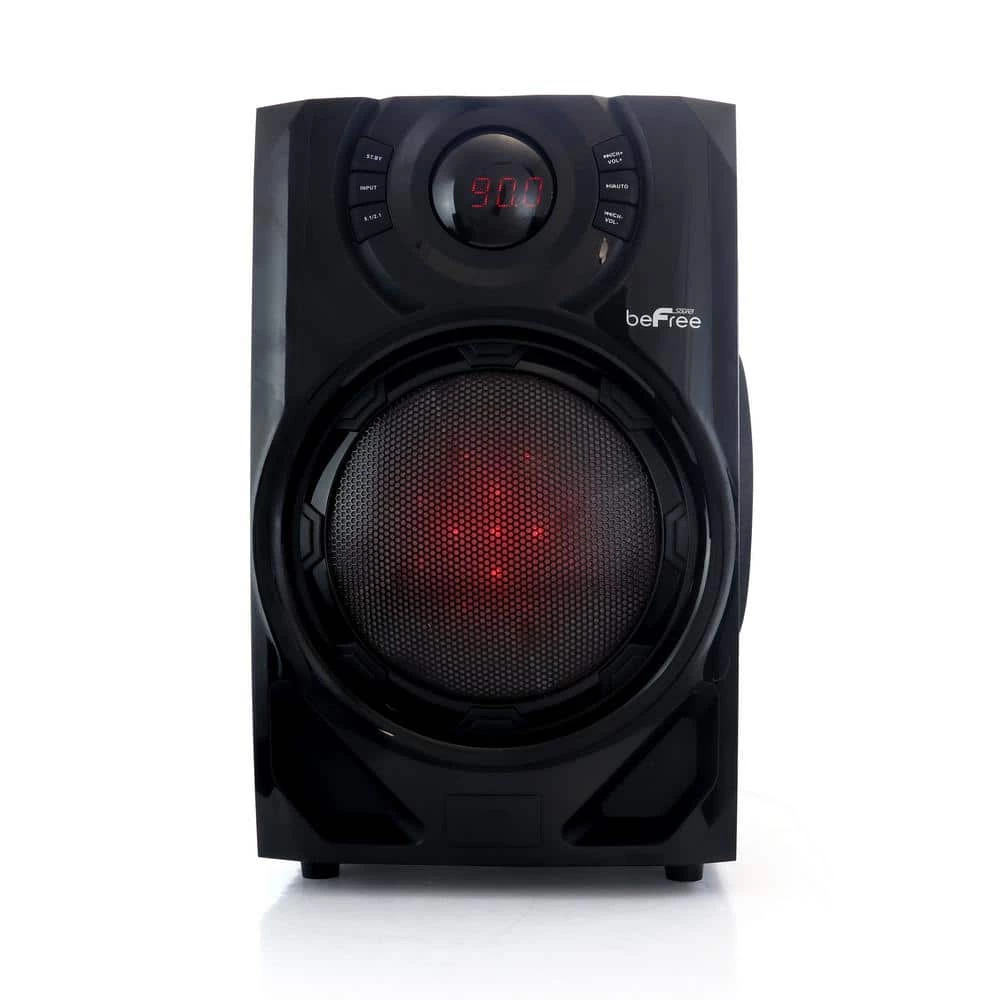 5.1-Channel Surround Sound Bluetooth Speaker System in Black by BEFREE SOUND 10 5.1-Channel Surround Sound Bluetooth Speaker System in Black by BEFREE SOUND - Image 8