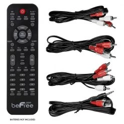 5.1-Channel Surround Sound Bluetooth Speaker System in Black by BEFREE SOUND -Eaton Sales befree sound home theater systems 98595510m fa 1000