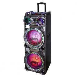 700-Watt Dual 10 in. Subwoofer Bluetooth Portable Party Speaker by BEFREE SOUND -Eaton Sales befree sound speakers 985105298m fa 1000