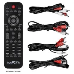 5.1-Channel Surround Sound Bluetooth Speaker System in Blue by BEFREE SOUND -Eaton Sales befree sound stereo systems 98592793m 44 1000