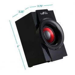 5.1-Channel Surround Sound Bluetooth Speaker System in Black and Red by BEFREE SOUND 10 5.1-Channel Surround Sound Bluetooth Speaker System in Black and Red by BEFREE SOUND -Eaton Sales befree sound stereo systems 98592794m 4f 1000