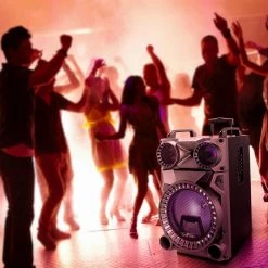 12 in. Portable Rechargeable Bluetooth Party Speaker by BEFREE SOUND 9 12 in. Portable Rechargeable Bluetooth Party Speaker by BEFREE SOUND -Eaton Sales black befree sound portable audio video 985109242m 1f 1000