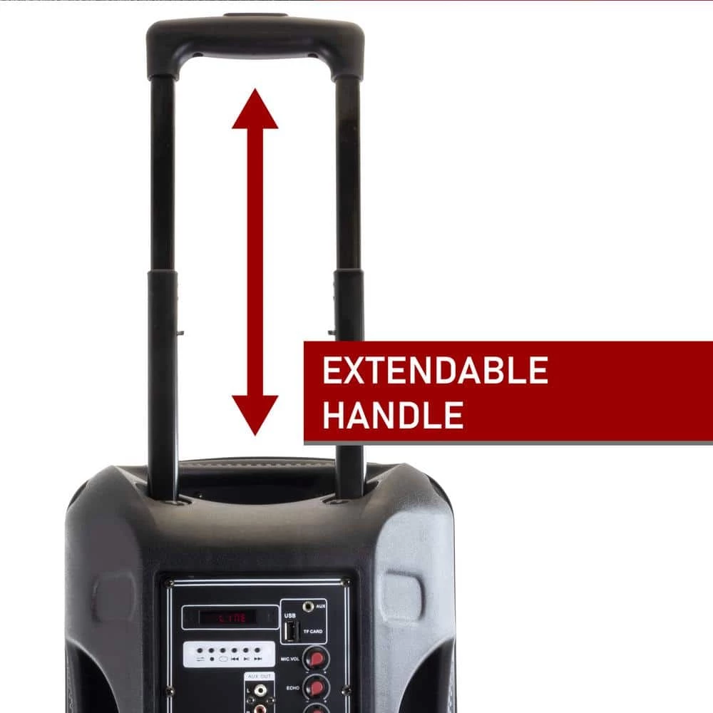 12 in. Portable Wireless Bluetooth PA Speaker by BEFREE SOUND 5 12 in. Portable Wireless Bluetooth PA Speaker by BEFREE SOUND - Image 3