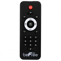 2 in. x 8 in. Wireless Bluetooth Party Speaker with LED Illuminating Lights by BEFREE SOUND -Eaton Sales black befree sound portable audio video 985114090m 76 1000