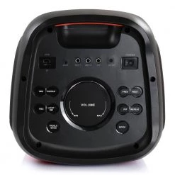 2 in. x 8 in. Wireless Bluetooth Party Speaker with LED Illuminating Lights by BEFREE SOUND -Eaton Sales black befree sound portable audio video 985114090m fa 1000