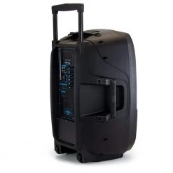 15 in. Portable Bluetooth Speaker with Sound/Volume Reactive Lights by BEFREE SOUND 14 15 in. Portable Bluetooth Speaker with Sound/Volume Reactive Lights by BEFREE SOUND -Eaton Sales black befree sound portable audio video 98592772m 1f 1000