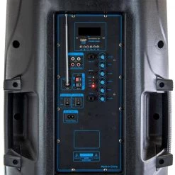 Double 12 in. Subwoofer Portable Bluetooth Party PA Speaker by BEFREE SOUND -Eaton Sales black befree sound portable audio video 98595831m 44 1000