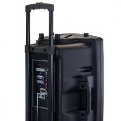 15 in. 900-Watt Bluetooth Powered Portable PA Party Speaker by BEFREE SOUND 12 15 in. 900-Watt Bluetooth Powered Portable PA Party Speaker by BEFREE SOUND -Eaton Sales black befree sound portable audio video 98595833m 1f 1000