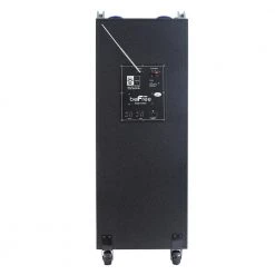 Portable Double 10 in. Subwoofer Bluetooth Party Speaker with Reactive Lights by BEFREE SOUND -Eaton Sales black befree sound portable audio video 98597501m 4f 1000