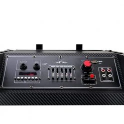 Sleek 10 in. Professional Portable Bluetooth PA Speaker with Microphone by BEFREE SOUND -Eaton Sales black befree sound portable audio video 98597502m 1f 1000
