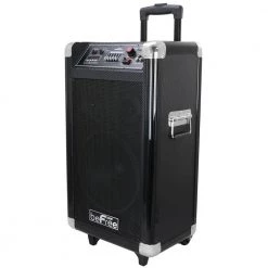 Sleek 10 in. Professional Portable Bluetooth PA Speaker with Microphone by BEFREE SOUND