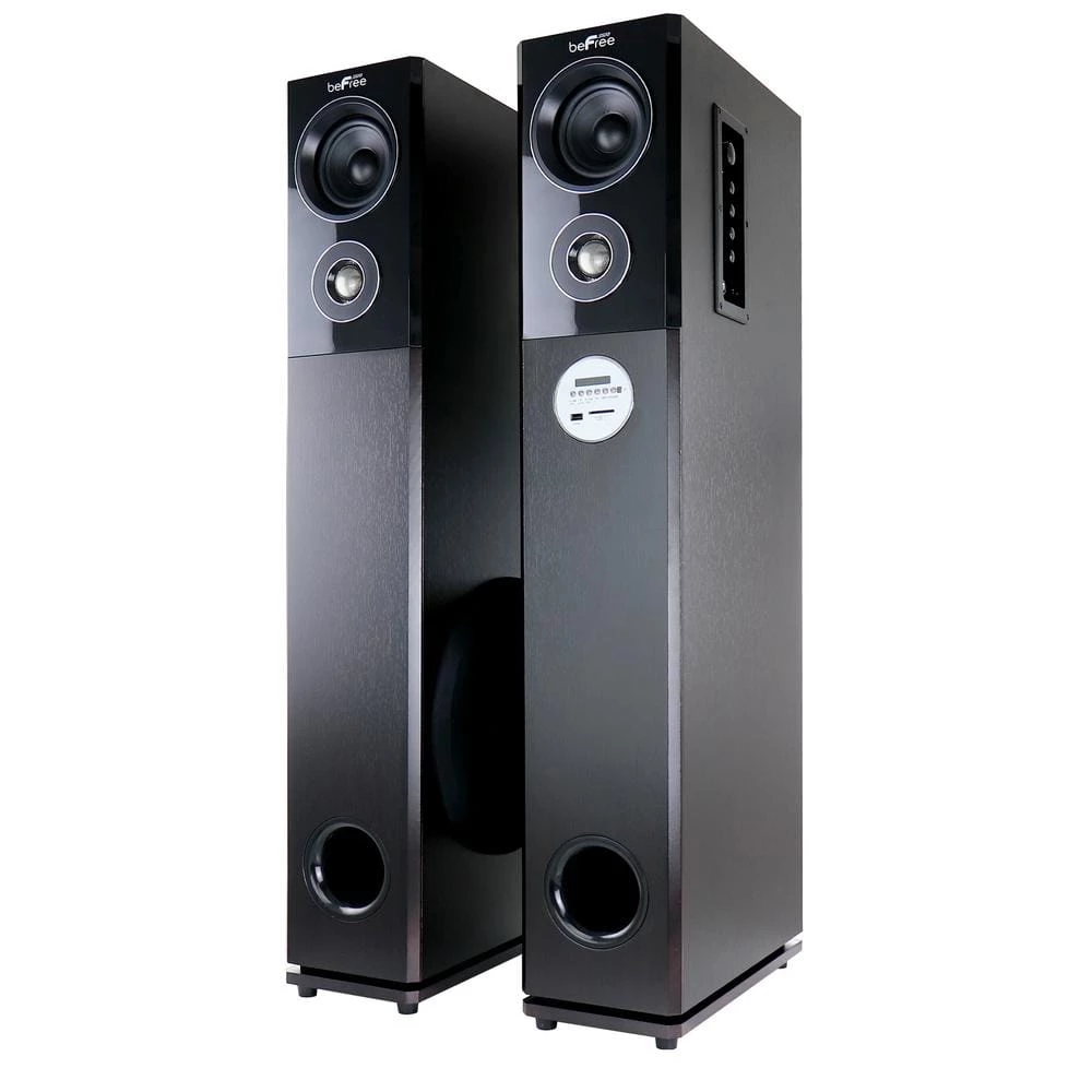 2.1 Channel Bluetooth Tower Speakers by BEFREE SOUND 3 2.1 Channel Bluetooth Tower Speakers by BEFREE SOUND