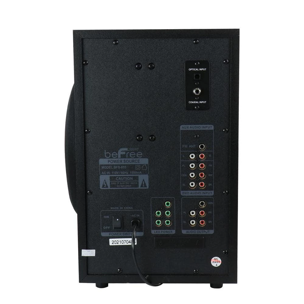 5.1 Channel Surround Sound Bluetooth Speaker System by BEFREE SOUND 11 5.1 Channel Surround Sound Bluetooth Speaker System by BEFREE SOUND - Image 9