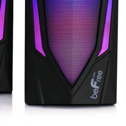 2.0 Computer Gaming Speakers with LED RGB Lights by BEFREE SOUND 14 2.0 Computer Gaming Speakers with LED RGB Lights by BEFREE SOUND -Eaton Sales black befree sound speakers 985117828m 44 1000
