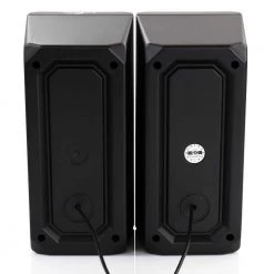 Color LED Dual Gaming Speakers by BEFREE SOUND -Eaton Sales black befree sound speakers 985117833m 1f 1000