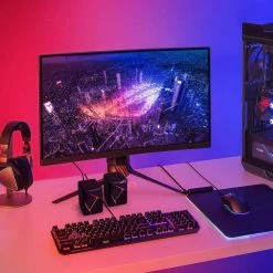 Dual Compact LED Gaming Speakers by BEFREE SOUND -Eaton Sales black befree sound speakers 985117834m 31 1000