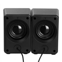 Dual Compact LED Gaming Speakers by BEFREE SOUND -Eaton Sales black befree sound speakers 985117834m 4f 1000