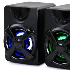 Color LED 2.1 Gaming Speaker System by BEFREE SOUND -Eaton Sales black befree sound speakers 985117836m fa 1000