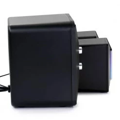 Computer Gaming 2.1 Speaker System with Color LED Lights by BEFREE SOUND -Eaton Sales black befree sound speakers 985117837m 4f 1000