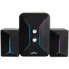 Computer Gaming 2.1 Speaker System with Color LED Lights by BEFREE SOUND -Eaton Sales black befree sound speakers 985117837m 64 1000