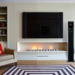 Bluetooth Powered Tower Speaker by BEFREE SOUND -Eaton Sales black befree sound speakers 98595896m 1f 1000