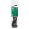 8 in. UV Mounting Cable Tie, Black (10-Pack) by Commercial Electric -Eaton Sales black commercial electric cable zip ties gtm 200stb 10 64 1000