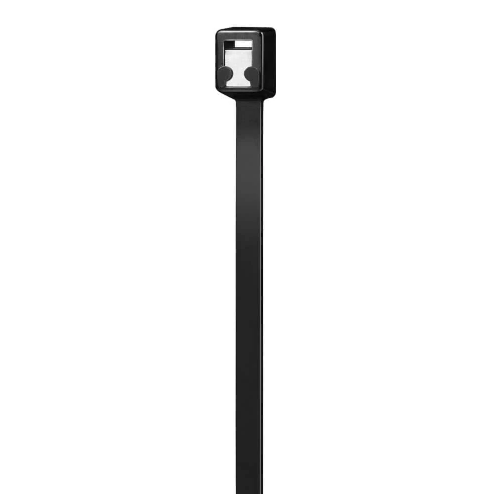 14 in. Twist and Cut Cable Tie, Black (100-Pack) by Commercial Electric 4 14 in. Twist and Cut Cable Tie, Black (100-Pack) by Commercial Electric - Image 2