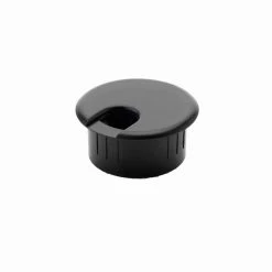 2 in. Furniture Hole Cover, Black by Commercial Electric