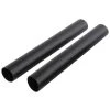 12-6 AWG Heavy-Wall Heat-Shrink Tubing, Black (2-Pack) by Commercial Electric -Eaton Sales black commercial electric electrical tubing hh 625b 64 1000