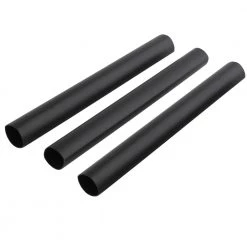Eaton Sales 33 1/2 in. Heat Shrink Tubing, Black (3-Pack) by Commercial Electric