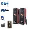 2.1-Channel Dual Bluetooth Tower Speakers by BEFREE SOUND 2 2.1-Channel Dual Bluetooth Tower Speakers by BEFREE SOUND -Eaton Sales brown befree sound portable audio video 98595511m 64 1000