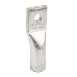 Aluminum 1-Hole Straight Short Barrel Compression Lug for 4/0 Stranded Wire in White by Commercial Electric 8 Aluminum 1-Hole Straight Short Barrel Compression Lug for 4/0 Stranded Wire in White by Commercial Electric -Eaton Sales commercial electric accessories g98528 40 1000