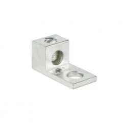 14 AWG to 4 AWG Dual Rated Mechanical Lug with 1 Conductor and 1 Hole Mount (2-Pack) by Commercial Electric -Eaton Sales commercial electric accessories g99001 40 1000