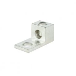 14 AWG to 4 AWG Dual Rated Mechanical Lug with 1 Conductor and 1 Hole Mount (2-Pack) by Commercial Electric -Eaton Sales commercial electric accessories g99001 e1 1000