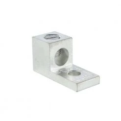 14 AWG to 1/0 AWG Dual Rated Mechanical Lug with 1 Conductor and 1 Hole Mount by Commercial Electric
