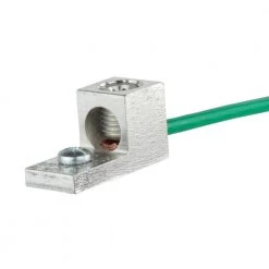 14 AWG to 2/0 AWG Dual Rated Mechanical Lug with 1 Conductor and 1 Hole Mount (2-Pack) by Commercial Electric -Eaton Sales commercial electric accessories g99004 31 1000