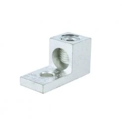 14 AWG to 2/0 AWG Dual Rated Mechanical Lug with 1 Conductor and 1 Hole Mount (2-Pack) by Commercial Electric -Eaton Sales commercial electric accessories g99004 e1 1000