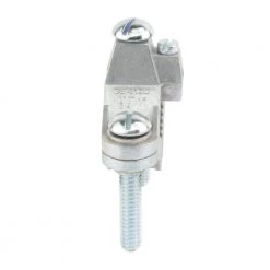 1/2 in. to 1 in. Zinc Ground Clamp for #8 SOL/STR to #6 STR Wire by Commercial Electric 9 1/2 in. to 1 in. Zinc Ground Clamp for #8 SOL/STR to #6 STR Wire by Commercial Electric -Eaton Sales commercial electric accessories goe 01zc c3 1000