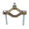 1-1/4 in. to 2 in. Bronze Ground Clamp for 10 - 2 AWG by Commercial Electric 1 1-1/4 in. to 2 in. Bronze Ground Clamp for 10 - 2 AWG by Commercial Electric -Eaton Sales commercial electric accessories goe02 64 1000