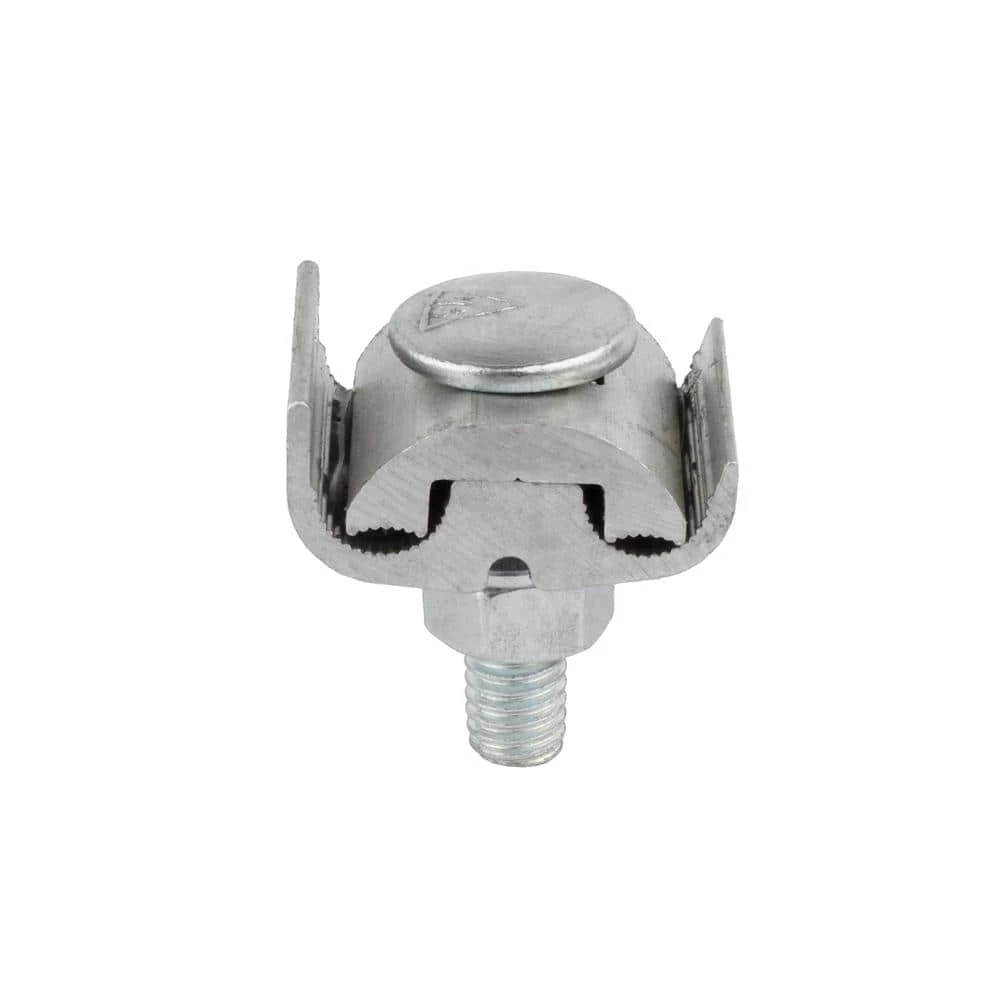 6 AWG to 2/0 AWG Aluminum Single Bolt Parallel Groove Clamp by Commercial Electric 3 6 AWG to 2/0 AWG Aluminum Single Bolt Parallel Groove Clamp by Commercial Electric