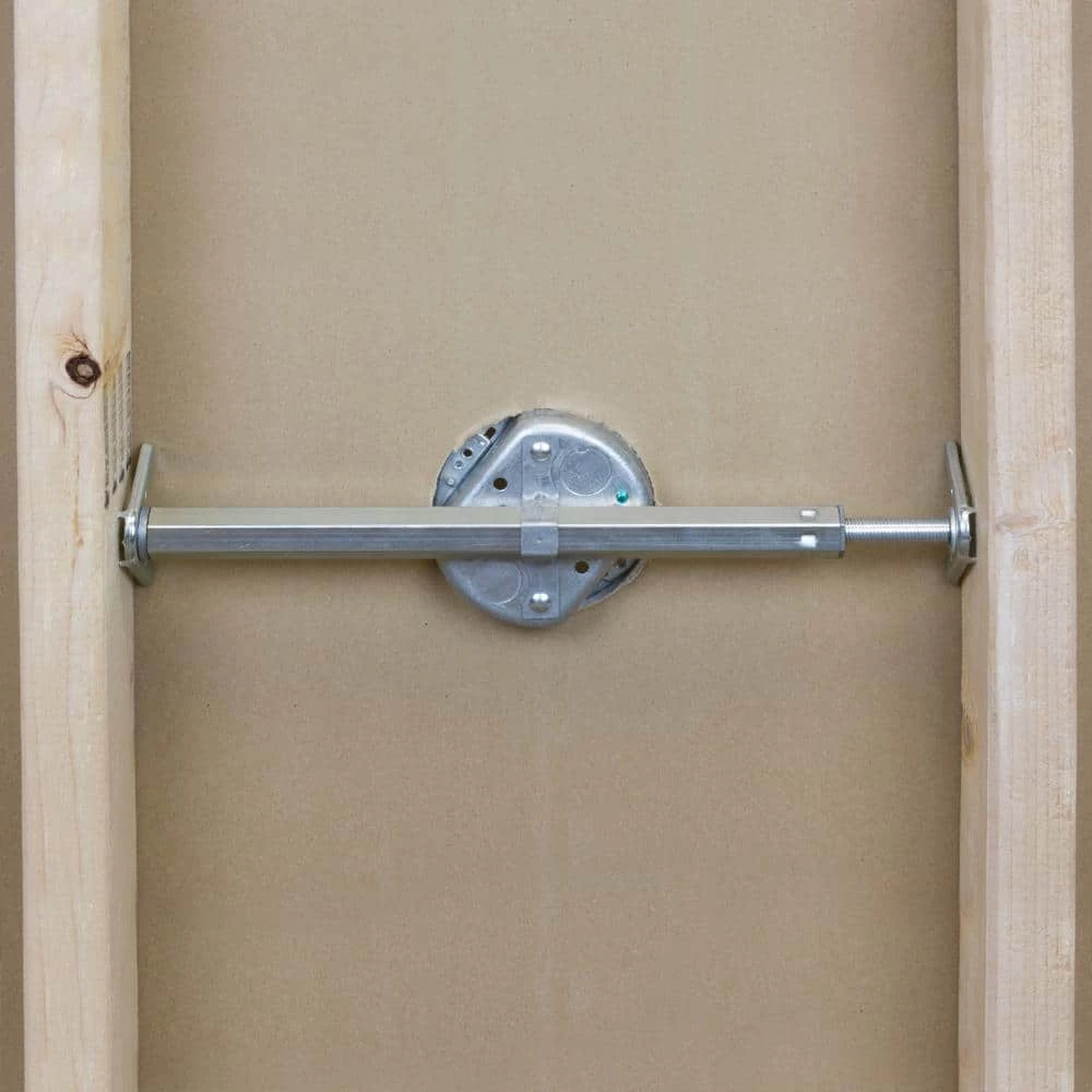 15.3 cu. in. Remodel Construction Ceiling Fan Brace with 1-1/2 in. Box by Commercial Electric 4 15.3 cu. in. Remodel Construction Ceiling Fan Brace with 1-1/2 in. Box by Commercial Electric - Image 2