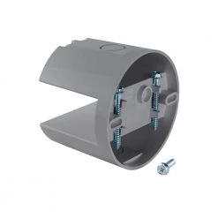 16 cu. in. Plastic Non-Metallic Saddle Fan Box by Commercial Electric -Eaton Sales commercial electric boxes brackets cpb16nm e1 1000