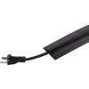 15 ft. PVC Floor Cord Protector in Black by Commercial Electric 1 15 ft. PVC Floor Cord Protector in Black by Commercial Electric -Eaton Sales commercial electric cable organizers a91 15k 64 1000