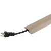 5 ft. PVC Floor Cord Protector in Ivory by Commercial Electric -Eaton Sales commercial electric cable organizers a91 5v 64 1000