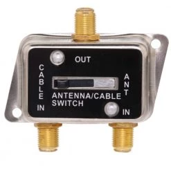 Coaxial A/B Switch by Commercial Electric -Eaton Sales commercial electric coaxial cables a b switch 40 1000